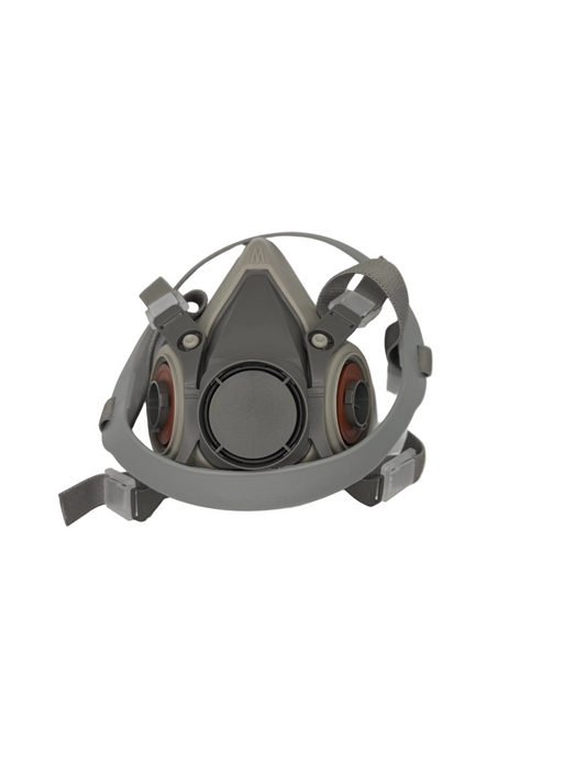 Protective Respirator Mask with Dual Filters