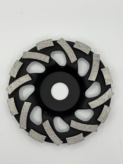 5” Diamond Cup Wheel – Concrete Grinding