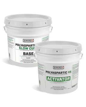 Polyaspartic High Solids 2 gallon kit