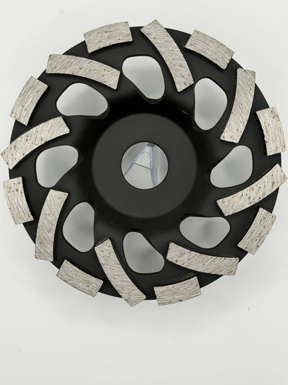 5” Diamond Cup Wheel – Concrete Grinding