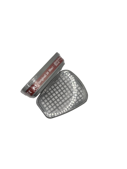 Protective Respirator Mask with Dual Filters