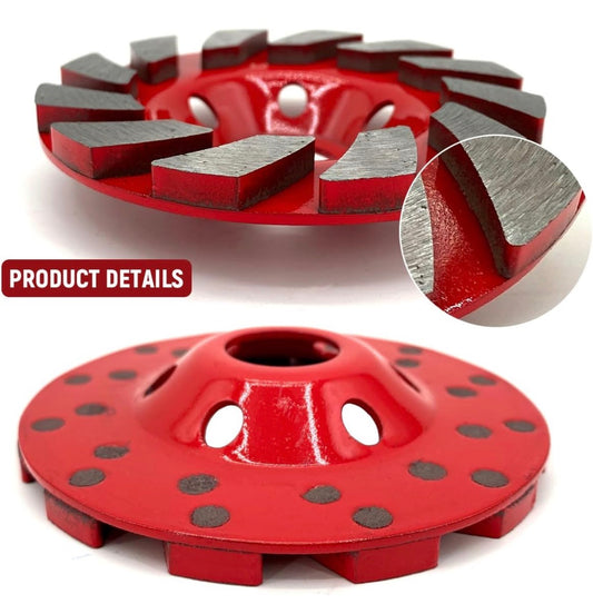 4” Diamond Cup Wheel – Concrete Grinding &amp; Surface Prep