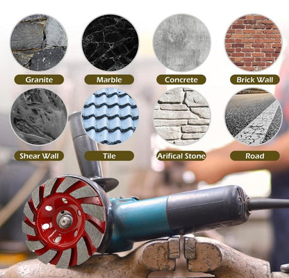 4” Diamond Cup Wheel – Concrete Grinding &amp; Surface Prep