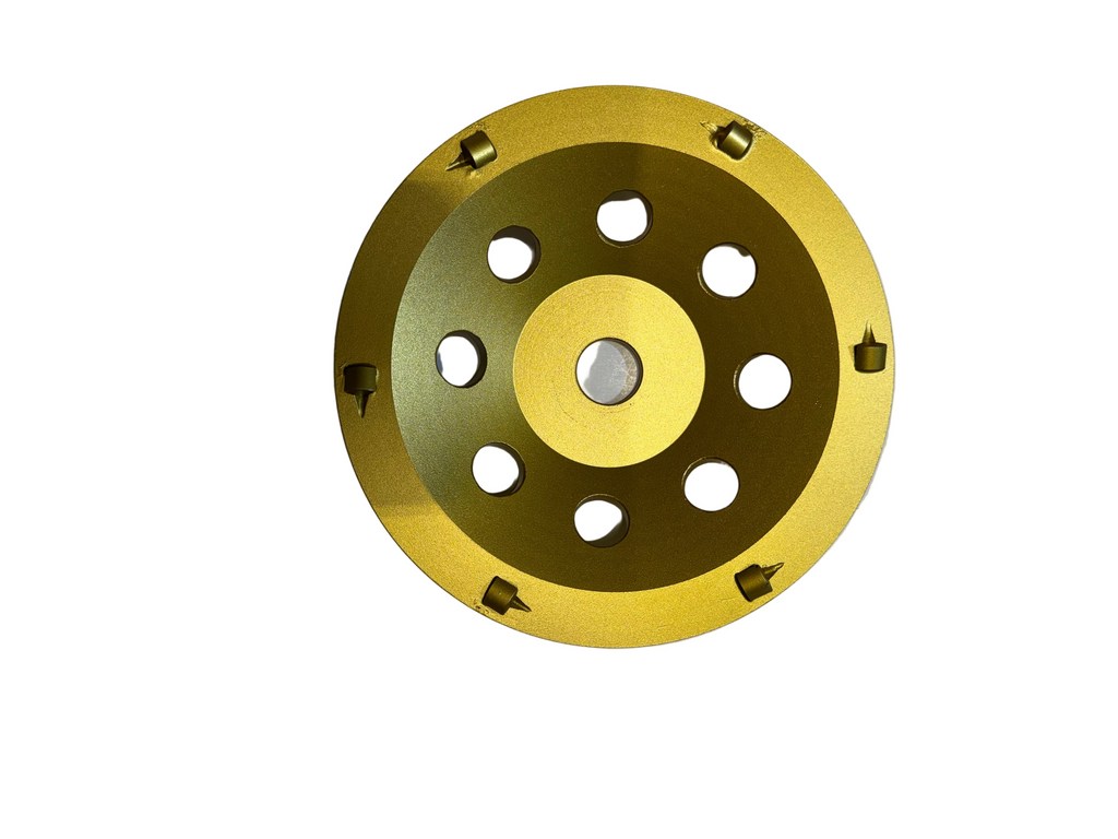 7” PCD Diamond Cup Wheel – Concrete Grinding